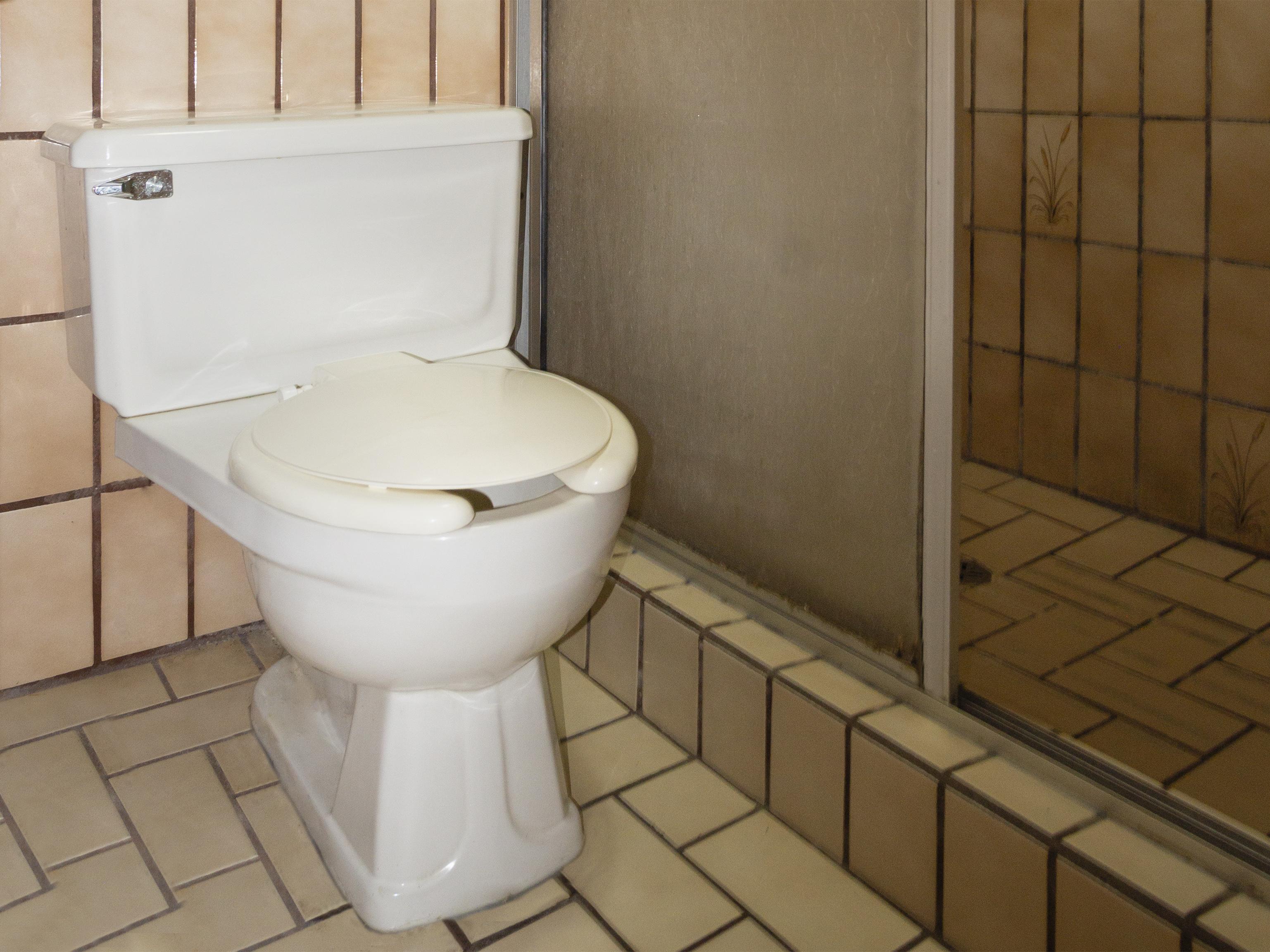Oyo Hotel Hacienda Don Luis, Rosarito Exteriér fotografie A modern western toilet